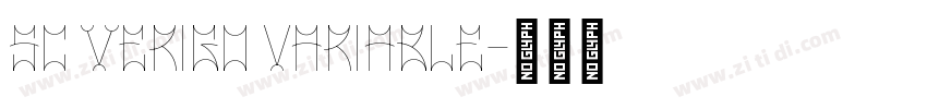 Sc Verigo variable字体转换 Sc Verigo variable字体转换